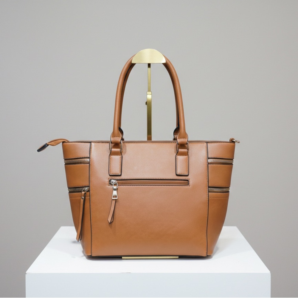 Elegant Tan Tote Bag
